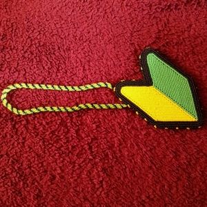 Beaded JDM badge